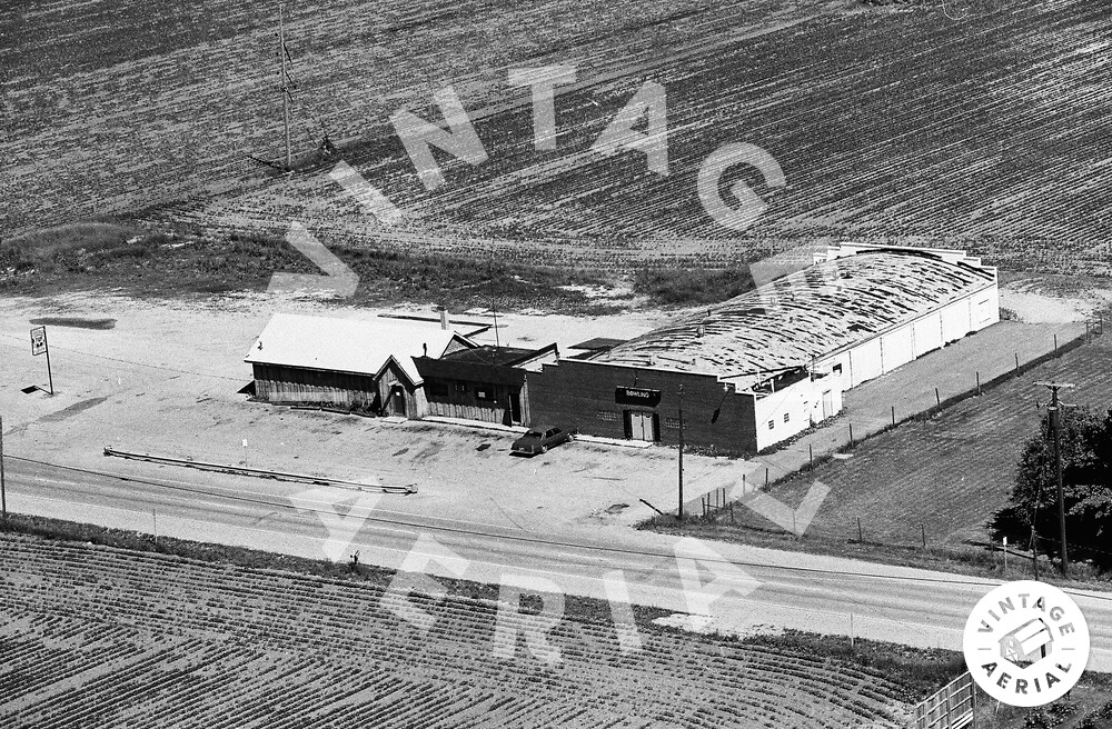 Midway Lanes - 1978 Aerial (newer photo)